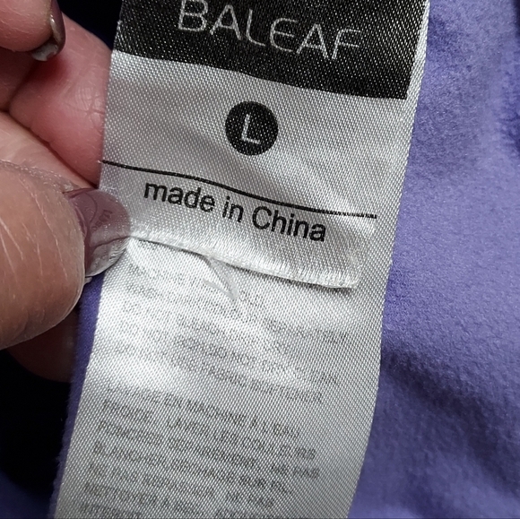 Baleaf Large women's zip pullover - Picture 5 of 9